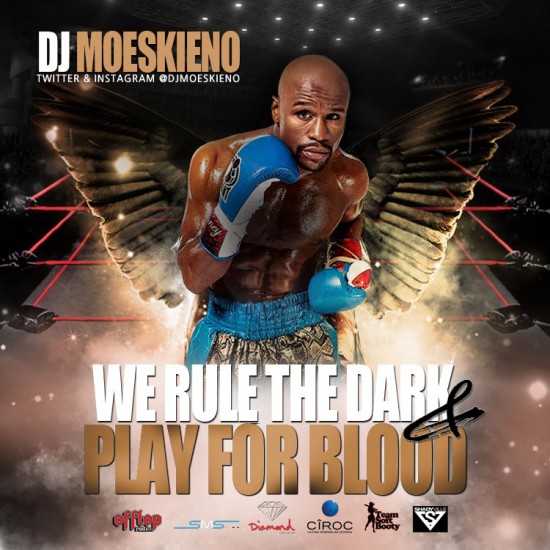 Dj Moeskieno - We rule the night & play for blood (front)