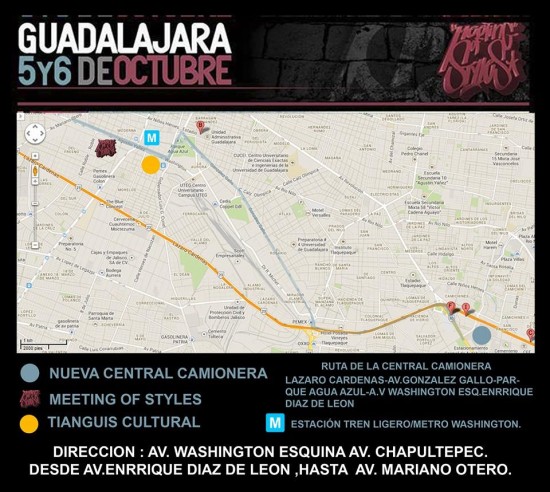 Evento: Meeting Of Styles | 5 y 6 Octubre, Guadalajara 2013