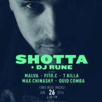 Evento: Shotta & Dj Rune en México | 26 junio 2016