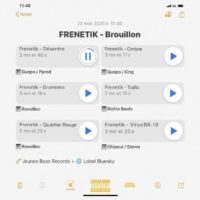 Lanzamiento: Frenetik | Brouillon